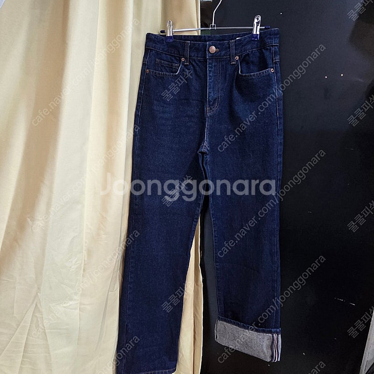 빈폴레이디스 롤업 스트레이트핏 데님 팬츠--1