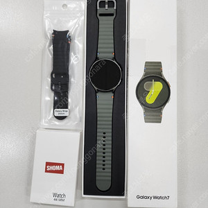 삼성전자 갤럭시 와치7 44mm 와이파이버전 그린색상 18만원에 판매합니다.