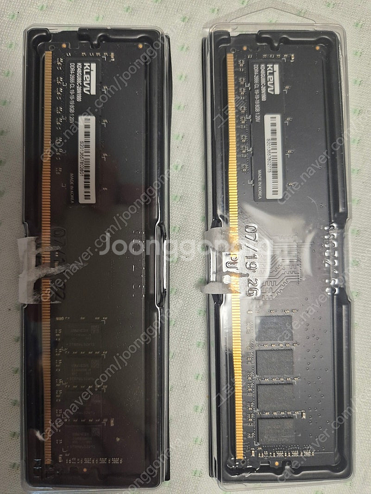klevv ddr4 2666 8gb X 2--1