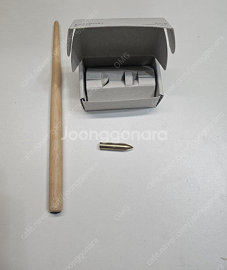카키모리 황동 펜촉 + 사쿠라우드 펜대--0