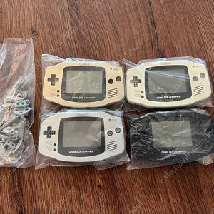 GBA 게임보이 어드밴스 백라이트 교체후 남은 부품판매