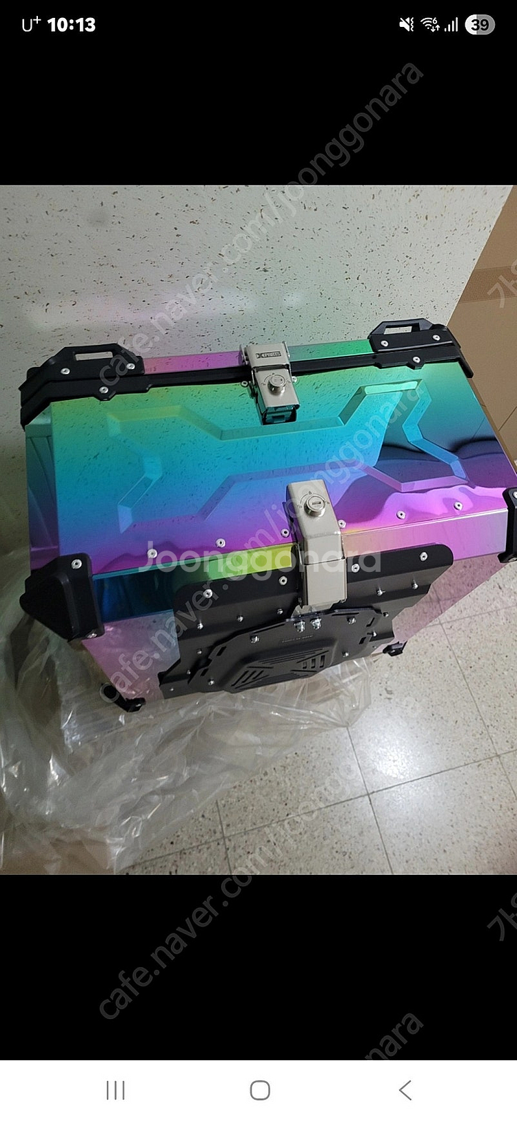 레인보우 알루미늄 탑박스 100L--0