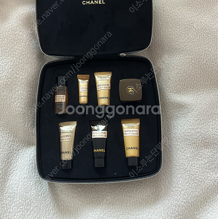 [택포/미개봉] 샤넬 수블리마지 VIP 샘플+파우치--0