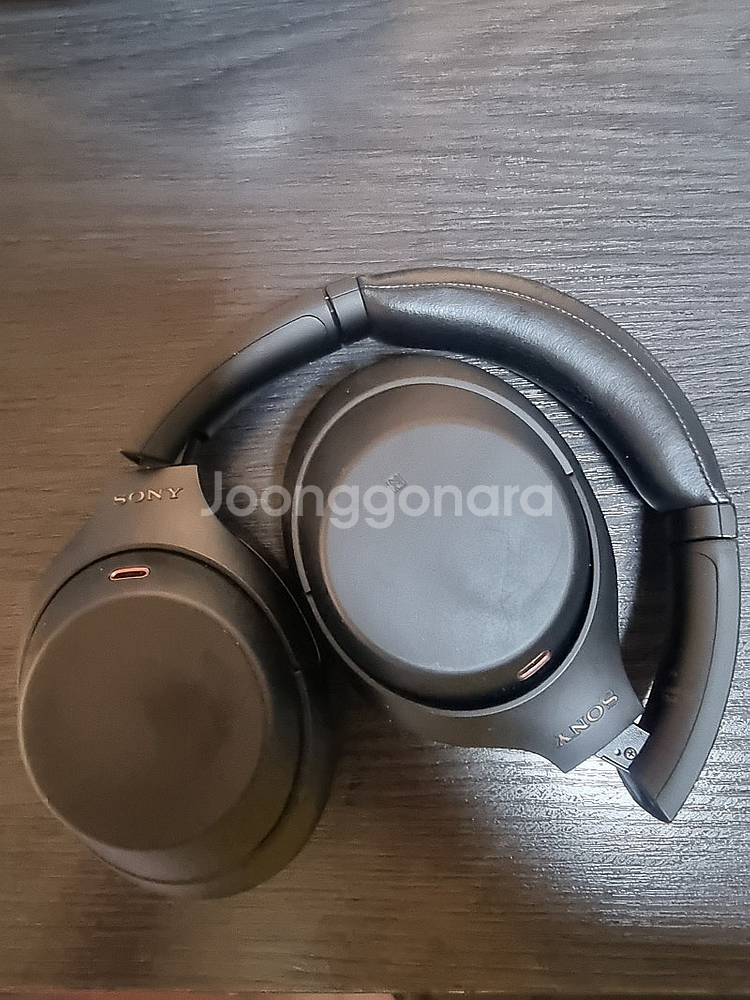 소니 WH-1000XM4 블랙 헤드폰 싸게 판매합니다--0