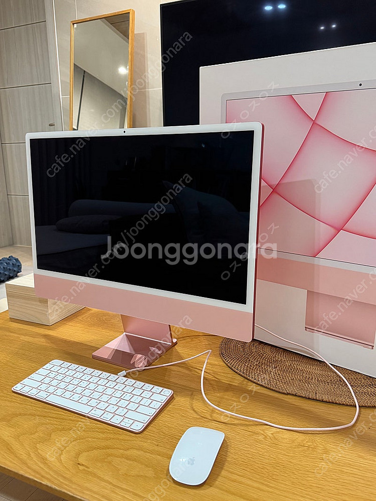 애플 아이맥 24 M1 8core ssd 512 ram...--0