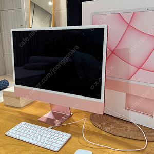 애플 아이맥 24 M1 8core ssd 512 ram 16