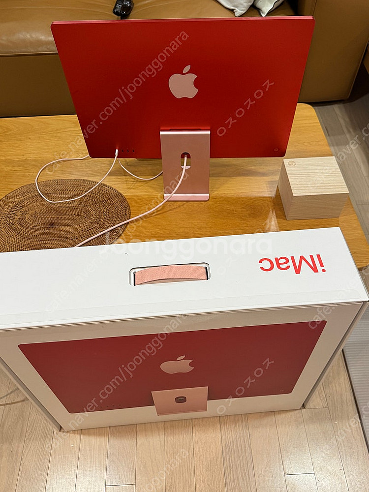 애플 아이맥 24 M1 8core ssd 512 ram...--1