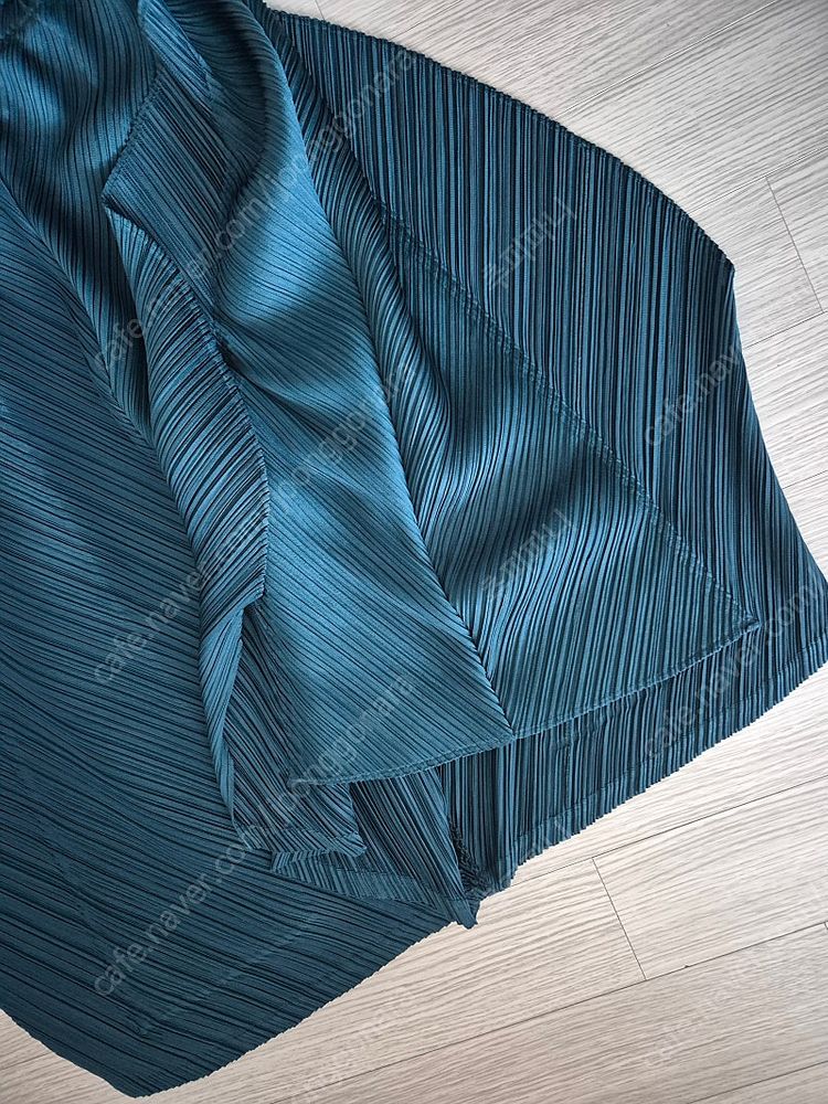 플리츠플리즈 탭 스커트--4