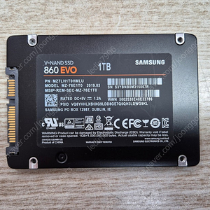 삼성 2.5인치 ssd 860evo 1tb 노트북 플스