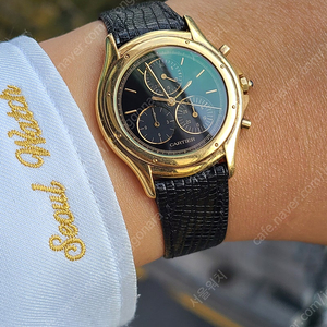 [정품] 까르띠에 팬더 쿠거 크로노그래프 18K 금통 L 라지 (Cartier Panthere Cougar Chronograph LM)