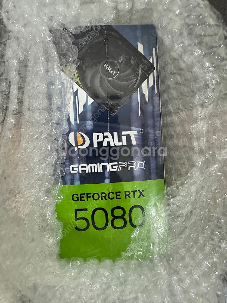이엠텍 펠릿 PALIT RTX5080 게이밍프로 미개봉...--0