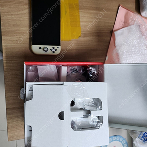 닌텐도 스위치 OLED 화이트 풀박 판매합니다