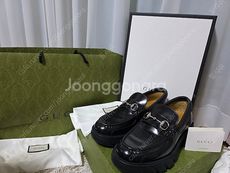 구찌 로퍼 미착용 새상품--1