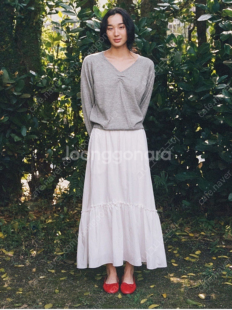 망고매니플리즈 ryle shirring skirt 라일...--0