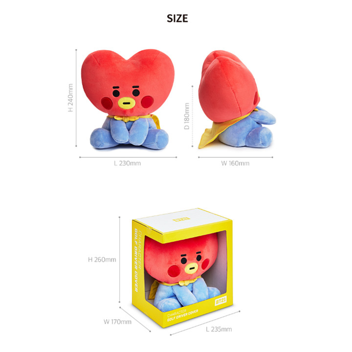 BT21 드라이버 헤드 커버 04--3
