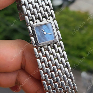 [정품] 까르띠에 루반 블루자개판 청자개 MOP 여성용 (Cartier Ruban Blue MOP Dial)