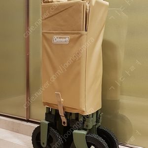 (미사용) 콜맨 캠핑 웨건 코요테브라운