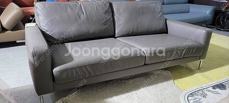 *판매* 자코모 모네 이태리 천연 통가죽 3인 소파급 ...--6
