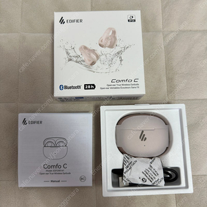 에디파이어 Comfo C 핑크 블루투스 이어폰