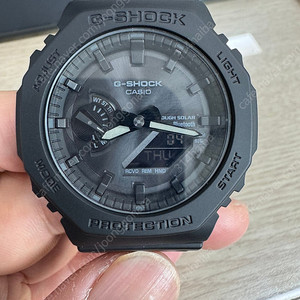 지얄오크 GA-B2100-1A1DR + 커스텀 메탈 키트(실버)