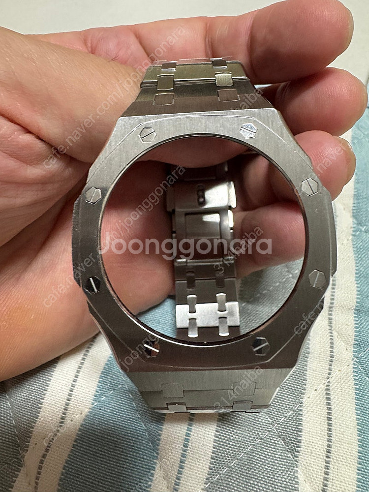 지얄오크 GA-B2100-1A1DR + 커스텀 메탈 키...--5