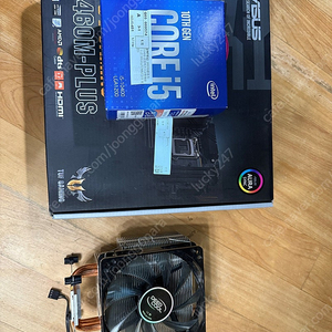 인텔 i5 10400 + asus b460 메인보드 + 32g램