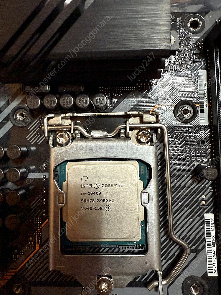 인텔 i5 10400 + asus b460 메인보드 + 32g램--2