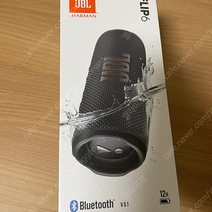 JBL 플립6 블루투스 스피커 블랙 새상품