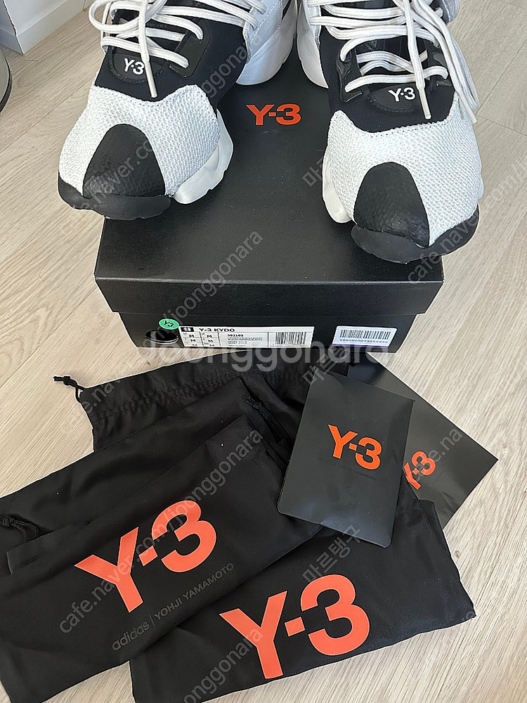 (새제품) Y3 요지야마모토 KYDO 255~260mm--2