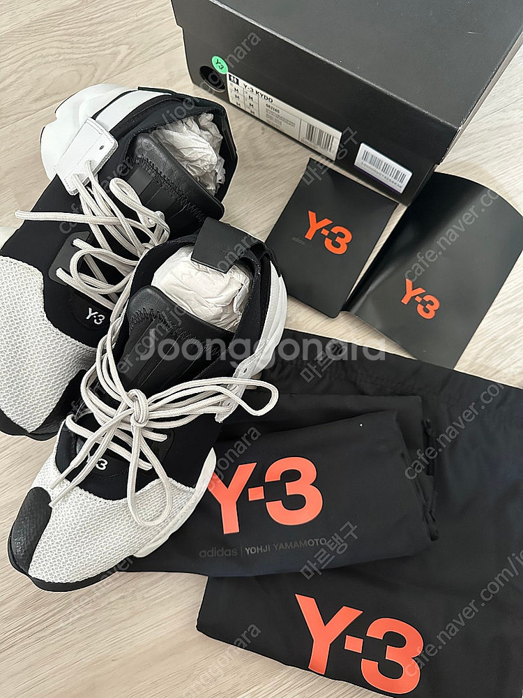 (새제품) Y3 요지야마모토 KYDO 255~260mm--3