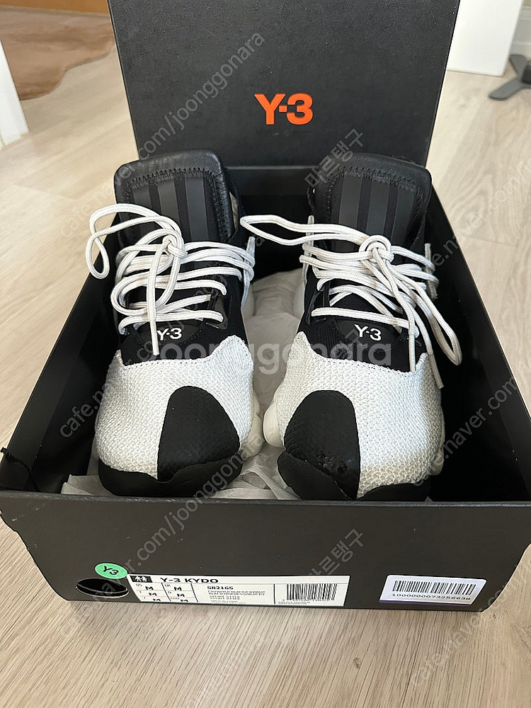 (새제품) Y3 요지야마모토 KYDO 255~260mm--6