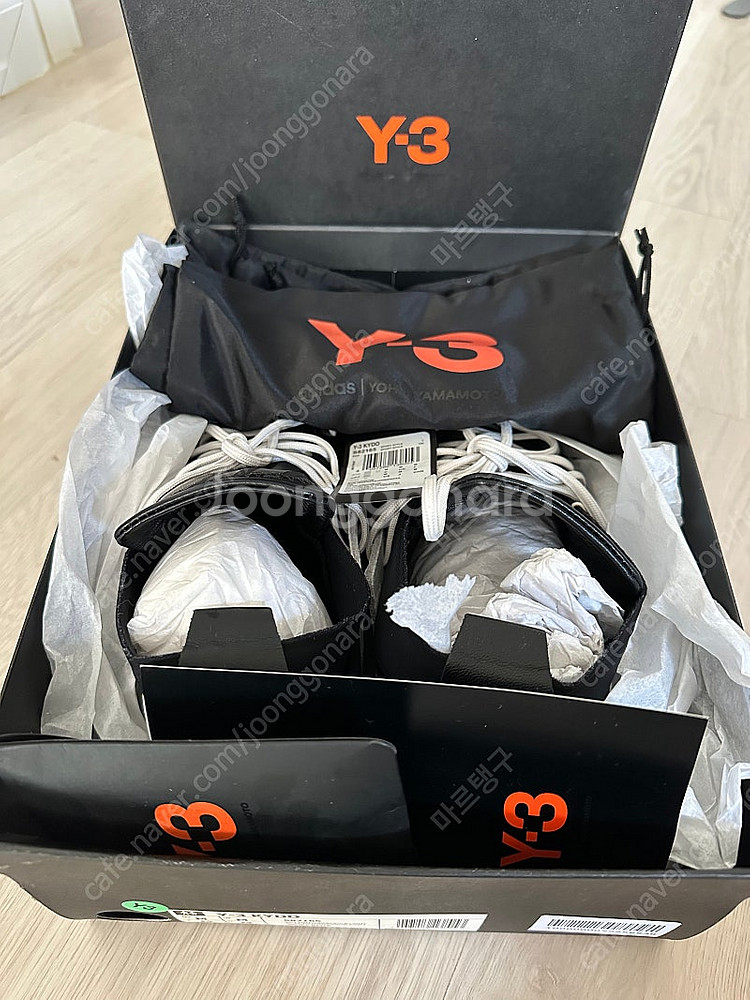 (새제품) Y3 요지야마모토 KYDO 255~260mm--7
