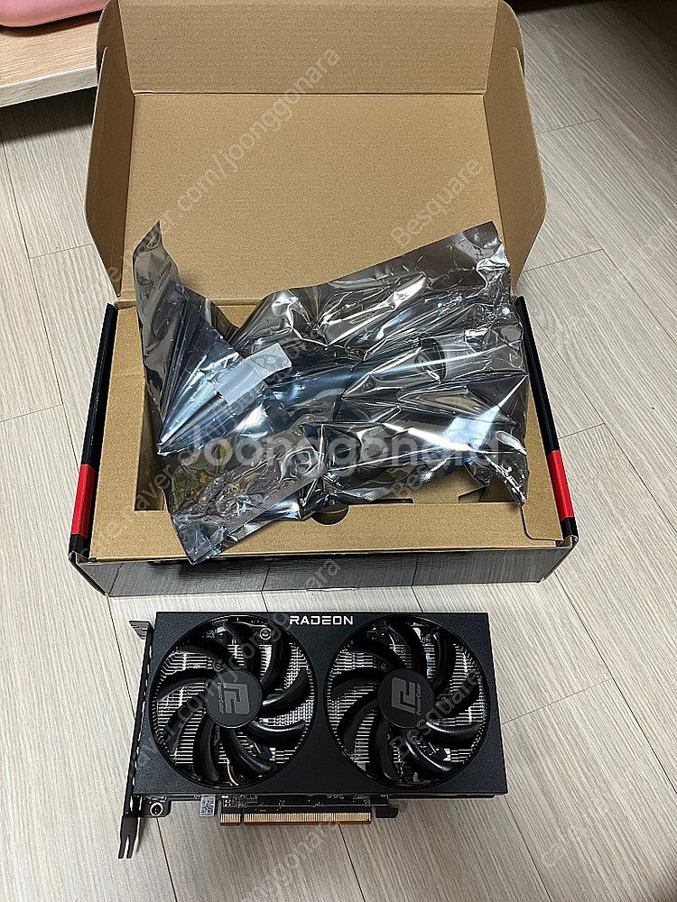 파워컬러 RX7600 8G 파이터 팝니다 (~28.02--6