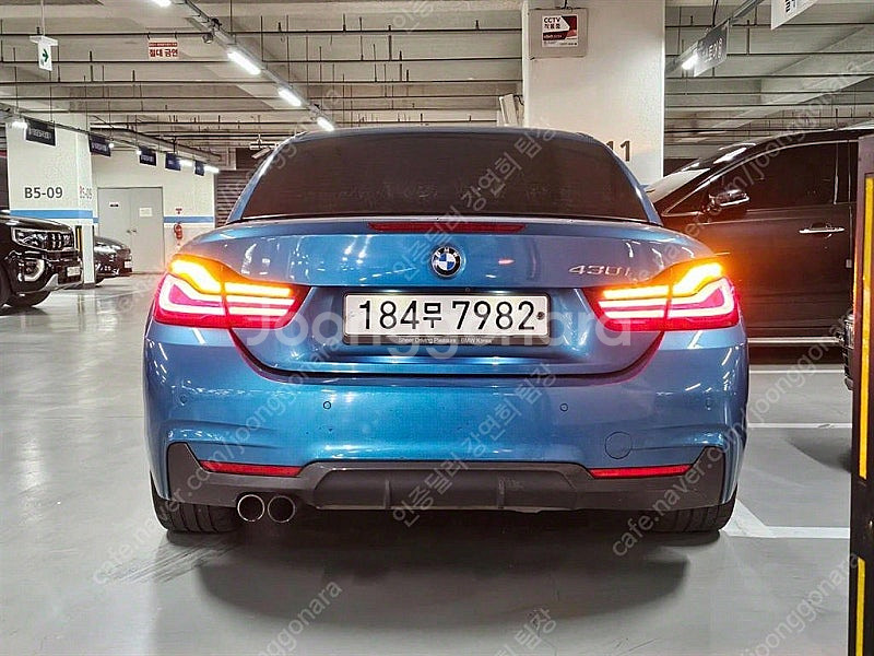 BMW 430i 컨버터블 bmw 외제차중고 파란색 20...--5