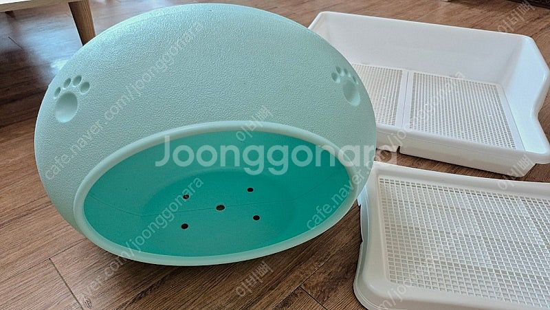 강아지 집, 배변판(대형,소형), 물그릇 용품들 일체정...--1