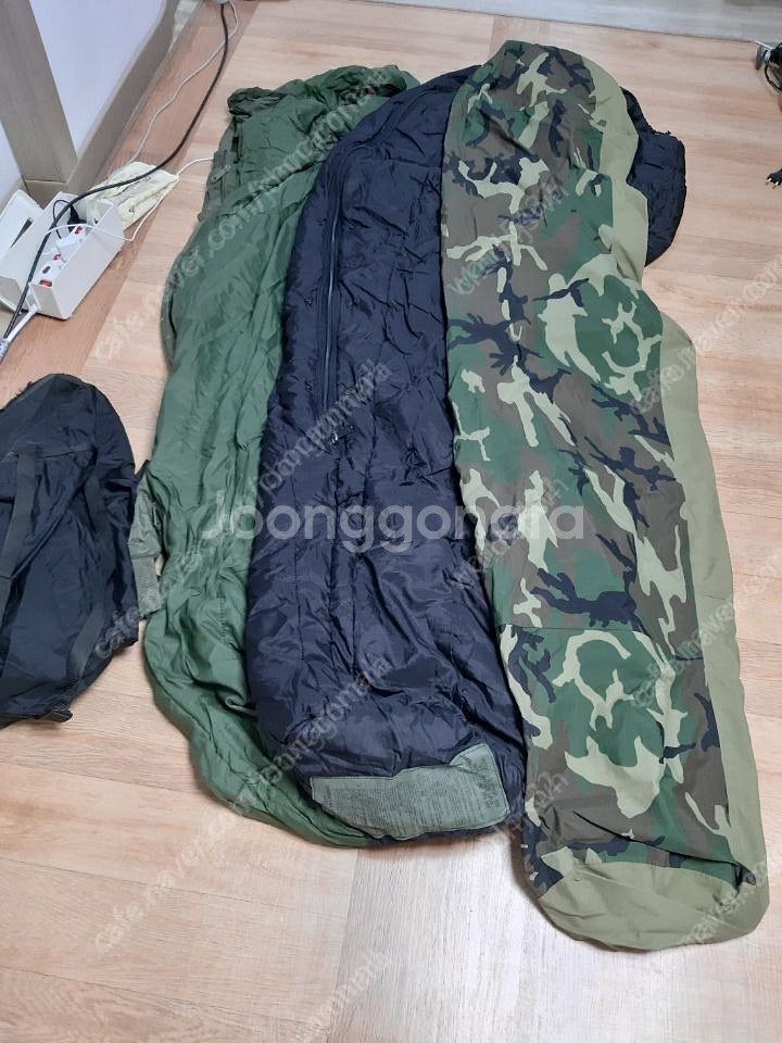 미군4피스 침낭(새거 .중고)과 / 우드랜드 고아택스 ...--1