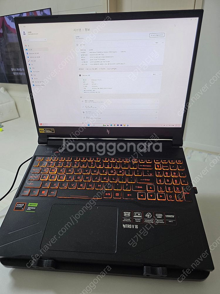 Acer nitro v 16 8845hs rtx4050...--1
