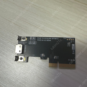 PCIE OCULINK SFF8612 어댑터