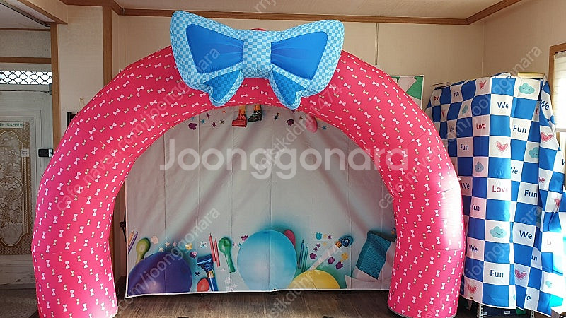 진짜예쁜 에어아치,풍선조형물,무대배경막,포토존 판매 (...--3