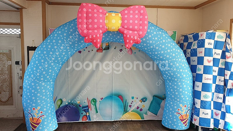 진짜예쁜 에어아치,풍선조형물,무대배경막,포토존 판매 (...--7