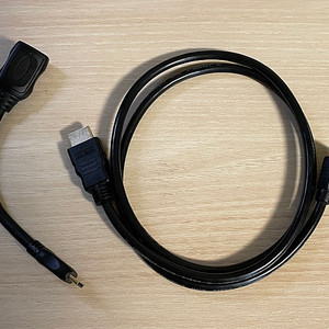 MINI HDMI 케이블 및 젠더