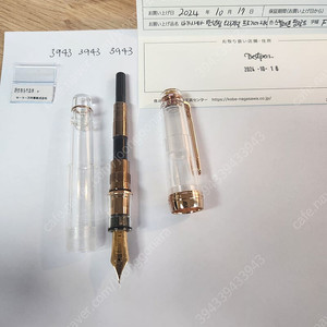 세일러 나가사와 프로기어 기어스케 21K 로즈골드 만년필 [F]