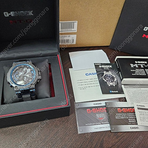 지샥 G-shock MTG-B1000XB-1A 카본비천이