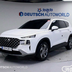 [현대]더 뉴 싼타페 가솔린 2.5T 2WD 프레스티지 초이스 (7인승) 2023 년 휘발유 중고 중고차 전액할부☆중고차리스☆중고차수출