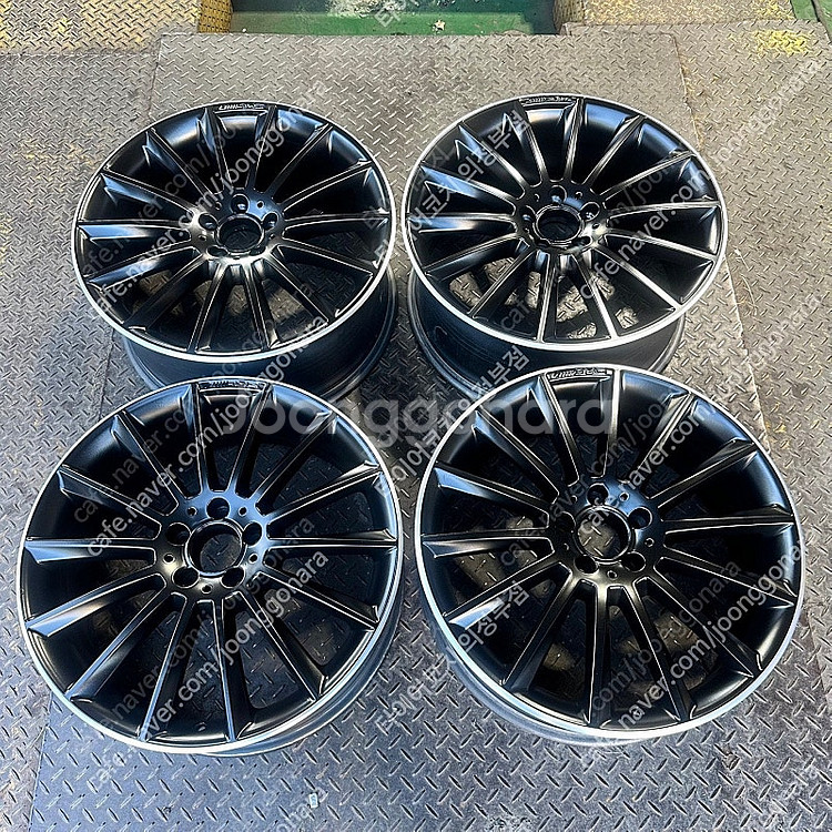 20인치 W213 벤츠E클래스 AMG 마차 매트블랙림폴...--0