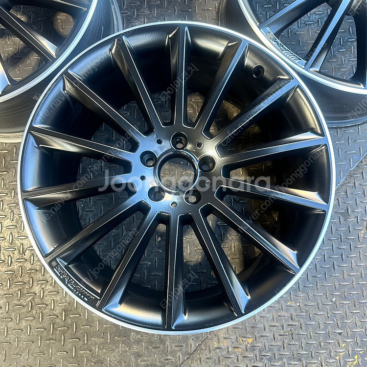 20인치 W213 벤츠E클래스 AMG 마차 매트블랙림폴...--4