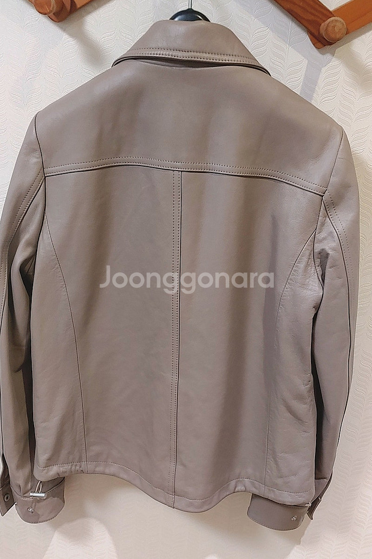 **Gama GeoSpirit 베이지 가죽 쟈켓,재킷,...--1