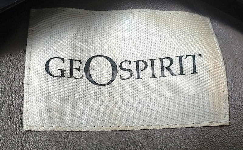 **Gama GeoSpirit 베이지 가죽 쟈켓,재킷,...--2
