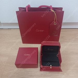 까르띠에 귀고리.귀걸이 케이스.상자