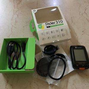 브라이튼 라이더 310. ​자전거용 GPS 속도계. 트립컴퓨터.
